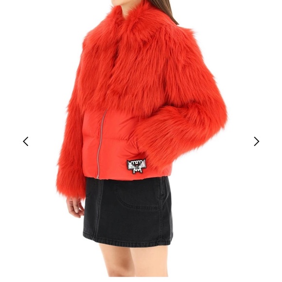 MCM puffer jacket with faux fur - Picture 2 of 9